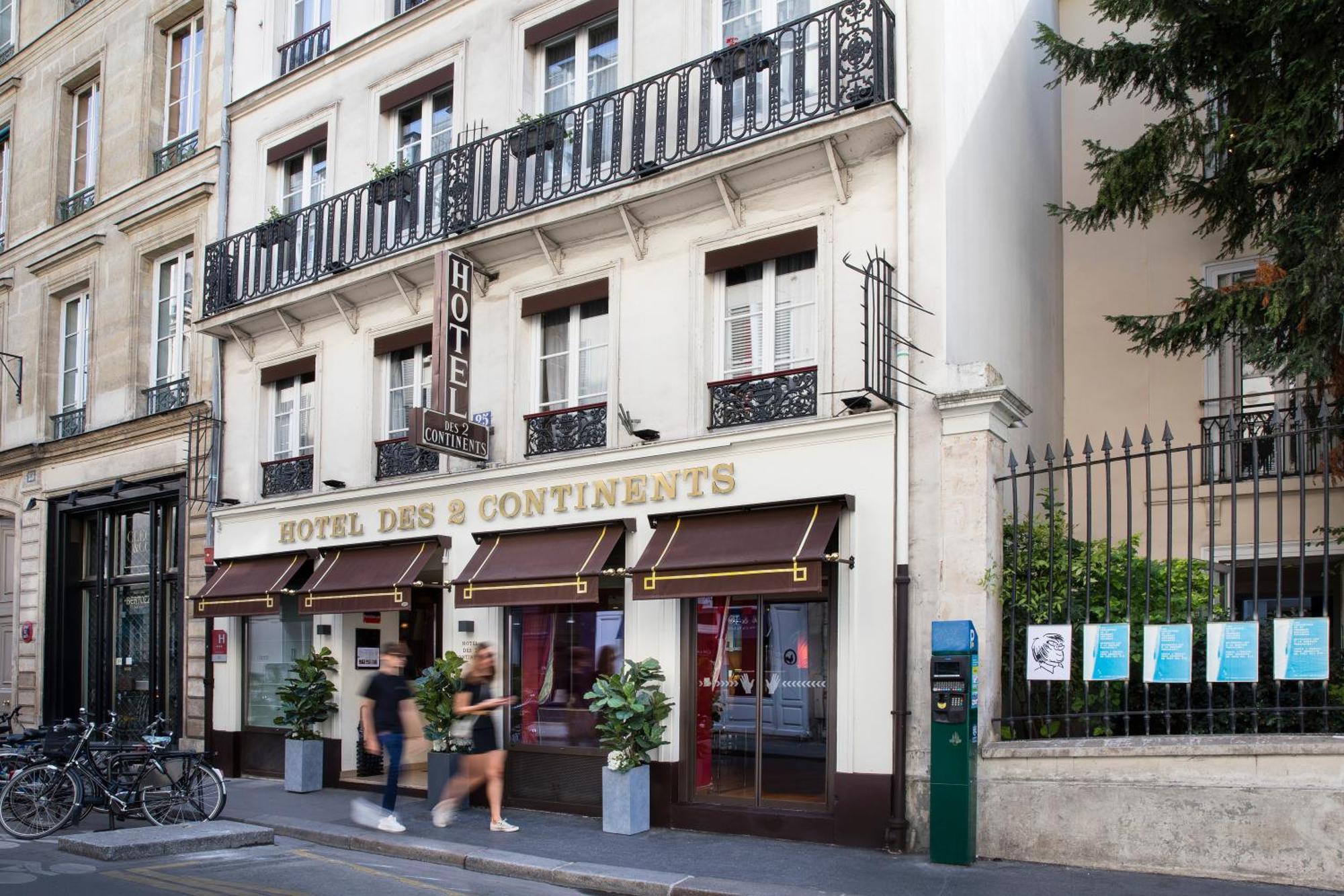 Hotel Des Deux Continents Париж Екстериор снимка